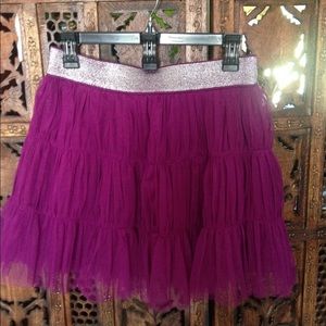 Purple skirt
